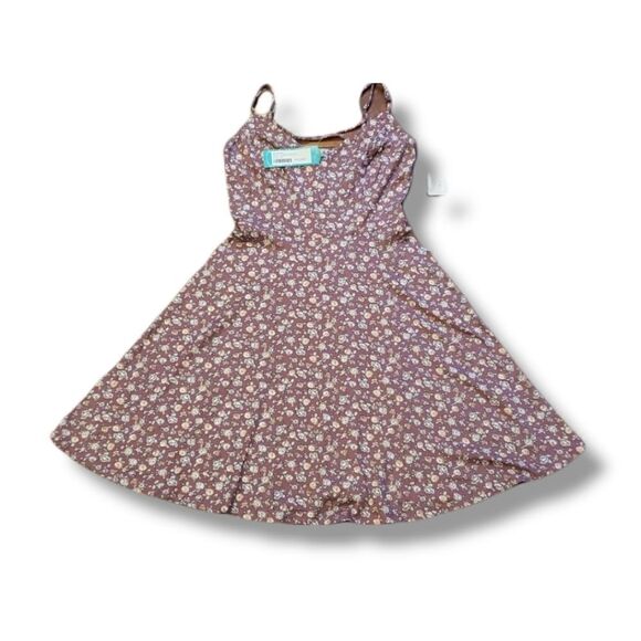 𝅺Stitch‎ Fix | Nine Britton Jayde Knit Back Floral Detail Purple Dress Size XS - Picture 2 of 7